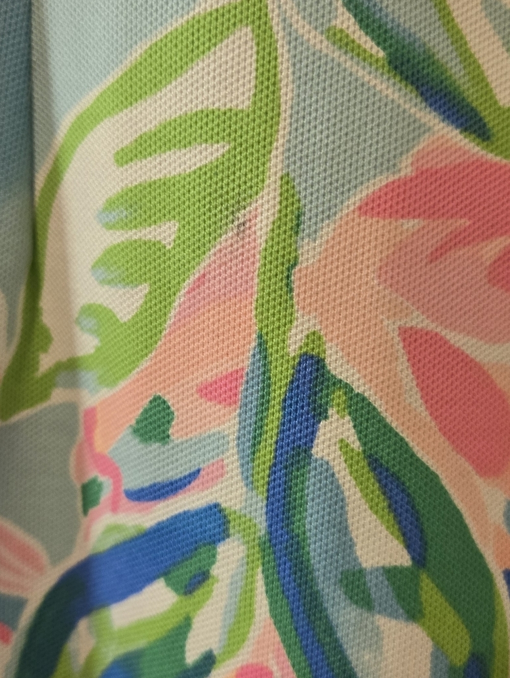 Lilly Pulitzer Carmelisa Shift Dress Totally Blossom Ruffle Sleeveless Size 12 - Picture 9 of 9